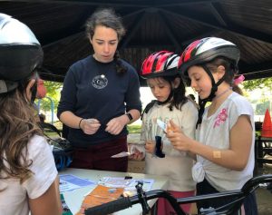 Project KidSafe in Medford: Breakstone, White & Gluck donated helmets for the DIY Bike Rodeo with Medford Recreation and Medford Bikes.