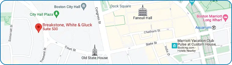 Breakstone White & Gluck Office Map