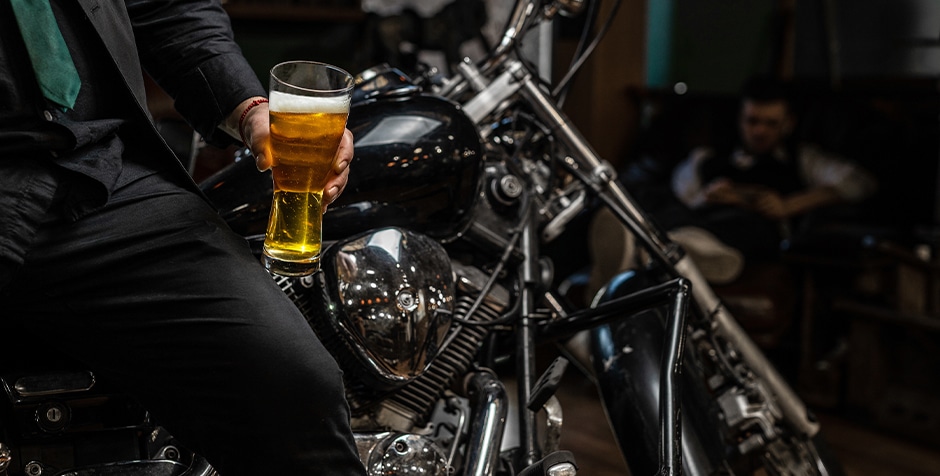 Drinking and Driving a Motorcycle