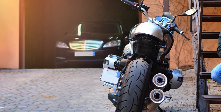 Motorcycle Accidents Near Driveways in MA